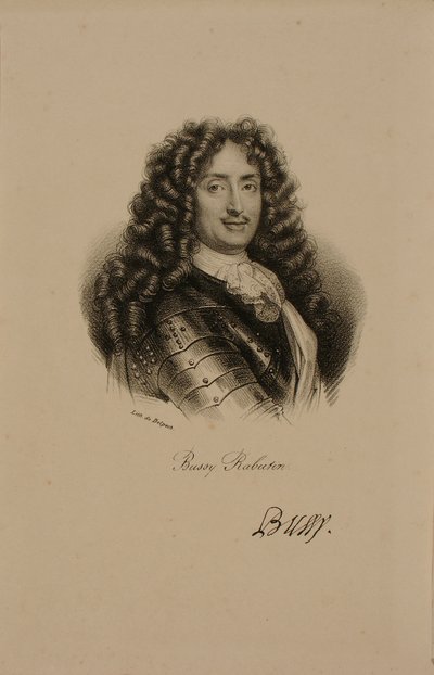 Portrait of Count Roger Bussy de Rabutin by Francois Seraphin Delpech